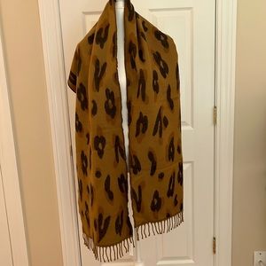 Madewell Animal Print Scarf